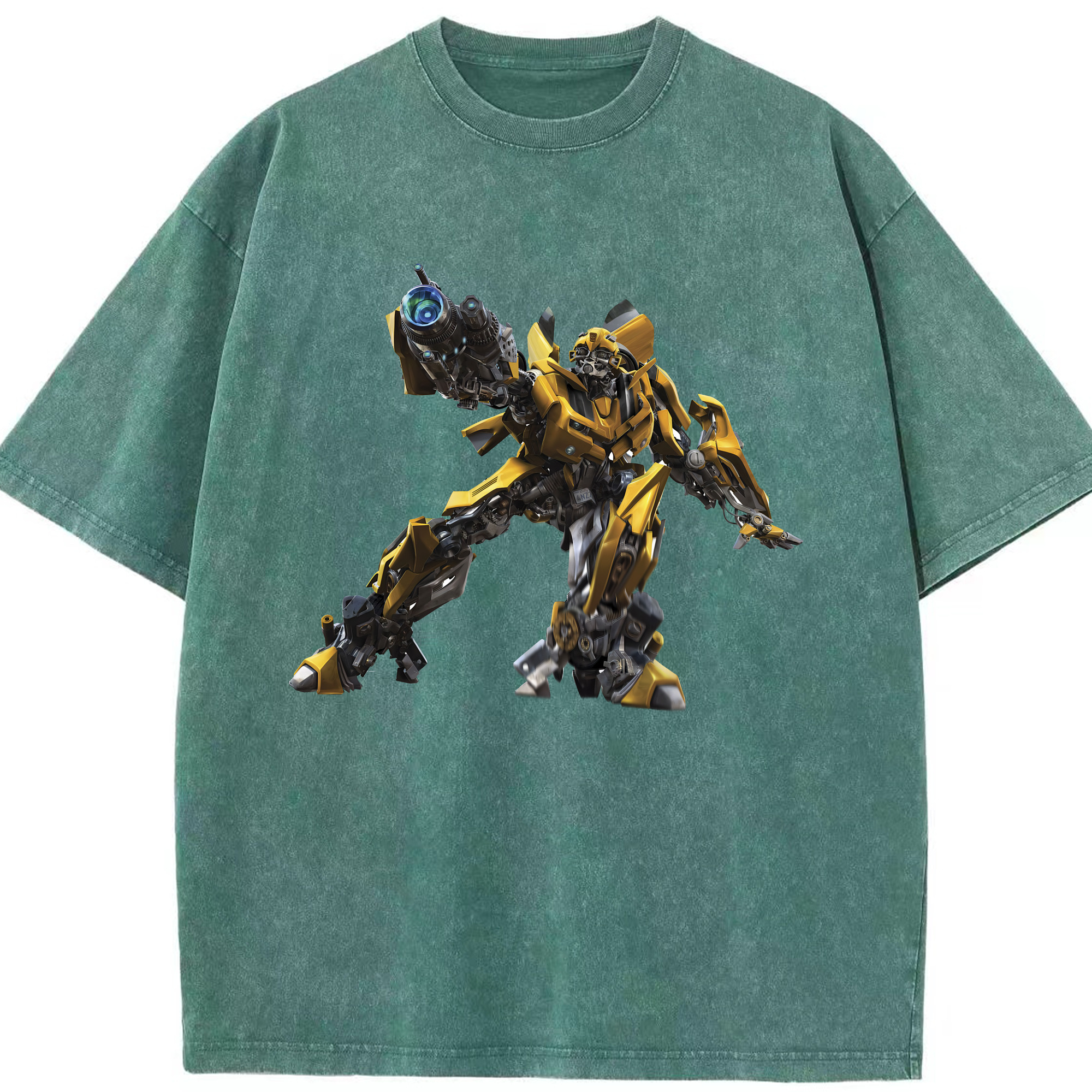 （画像用） Transformers トランスフォーマー 綿100% ヴィンテージ風 半袖Tシャツ（フロントプリント）